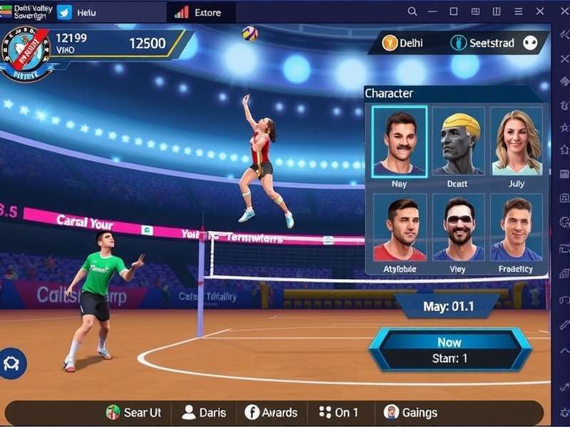 Delhi Volley Sovereigns Multiplayer Gameplay